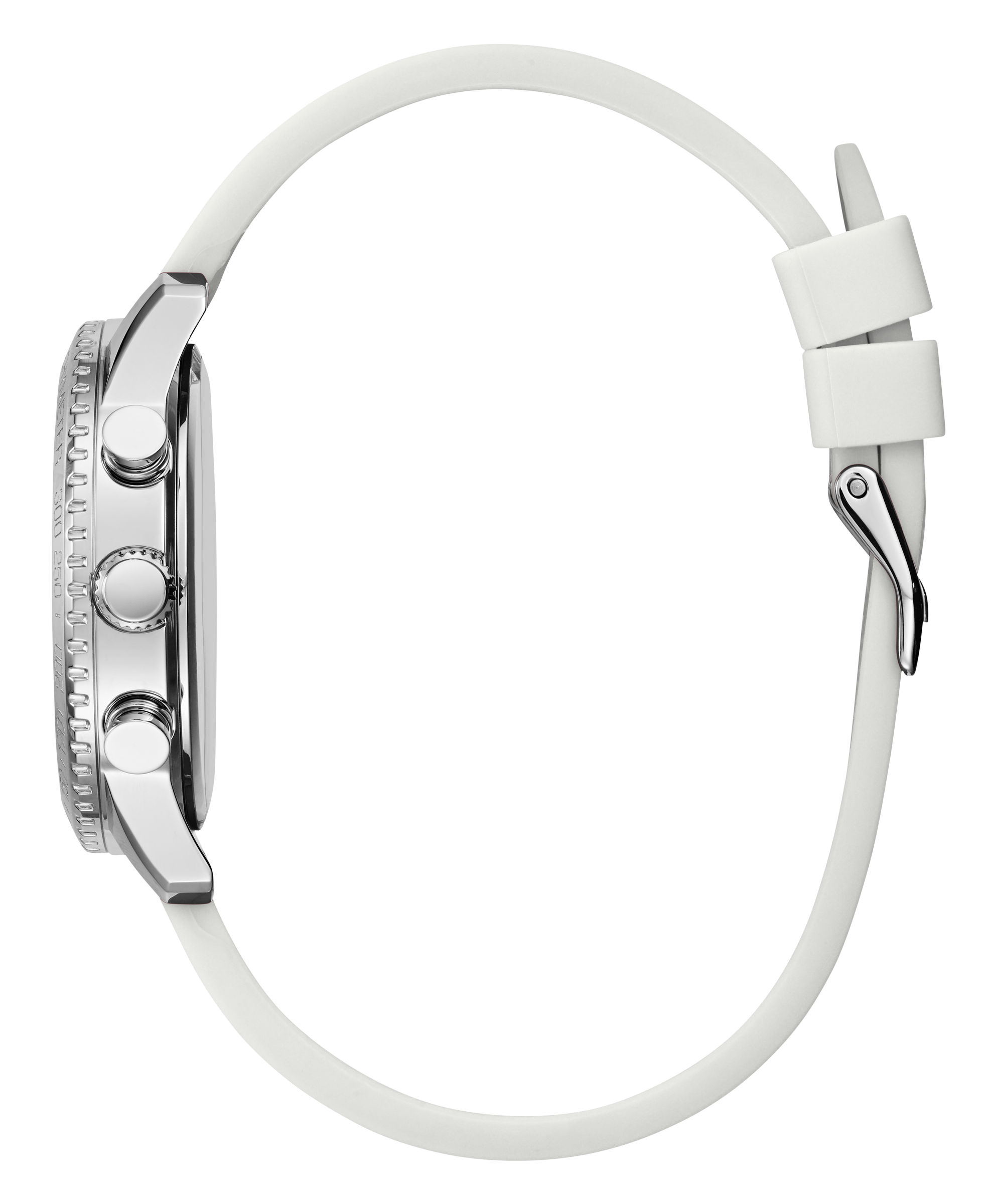 Guess 38 mm Ladies White Multi function Watch W1025L1