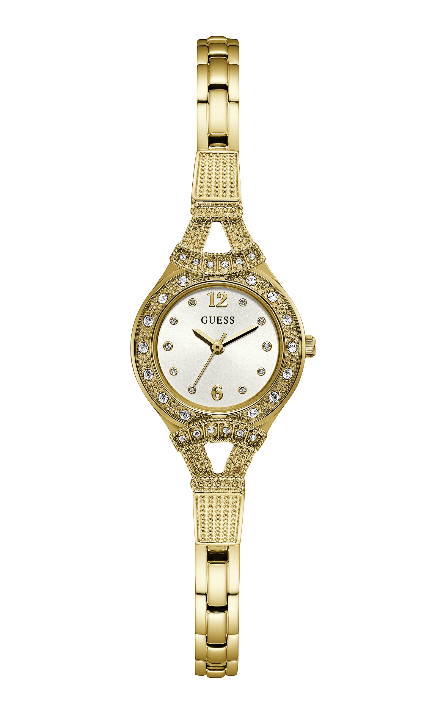 Guess 22 mm Women White Dial Analog Watch W1032L2