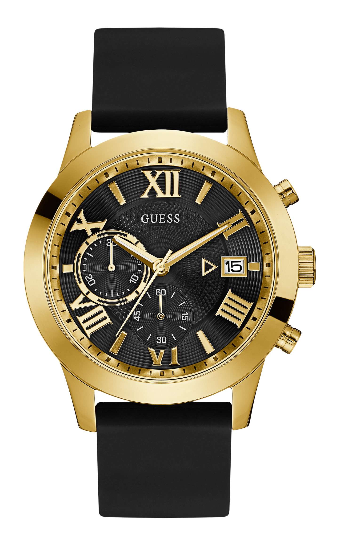 Guess Mens Gold Chronograph Watch - W1055G4