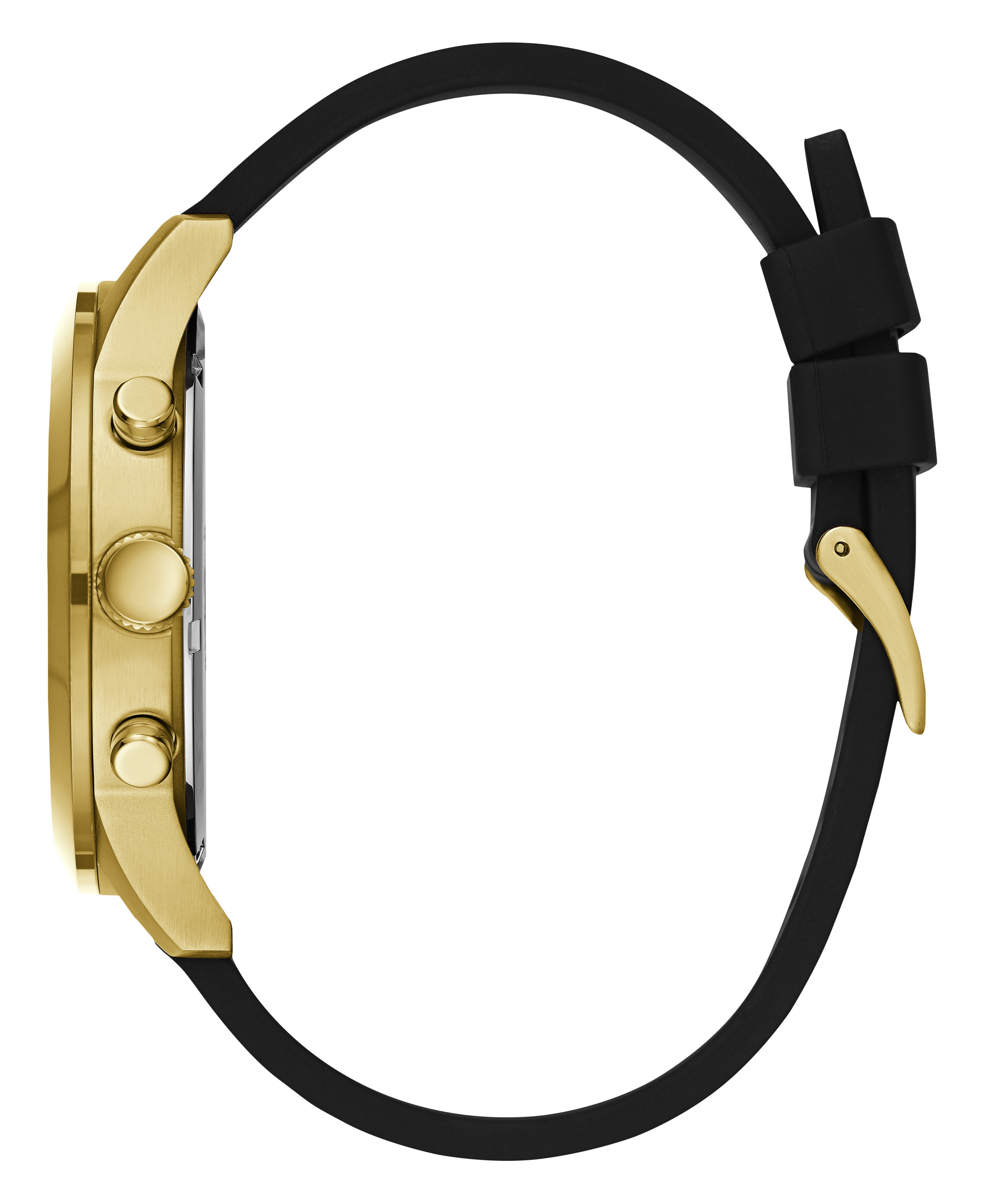 Guess 45 mm Mens Gold Chronograph Watch W1055G4