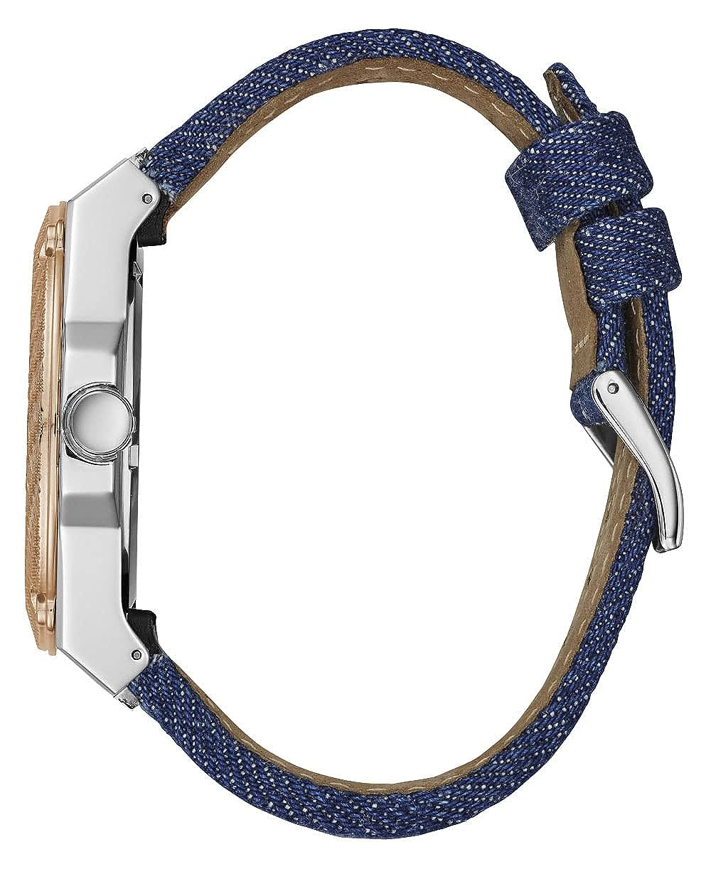 Guess 45 mm Mens Blue Multi function Watch W1058G1