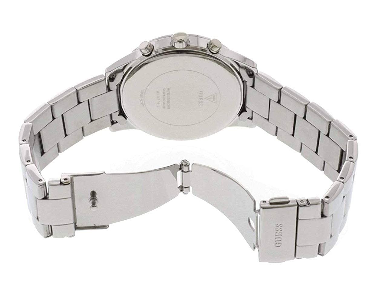 Guess Women 40 mm Quartz Multifunction Silver Dial Stainless Steel Strap Watch W1070L1