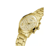 Guess Analog Champagne Dial Women's Stainless Steel Watch W1070L2