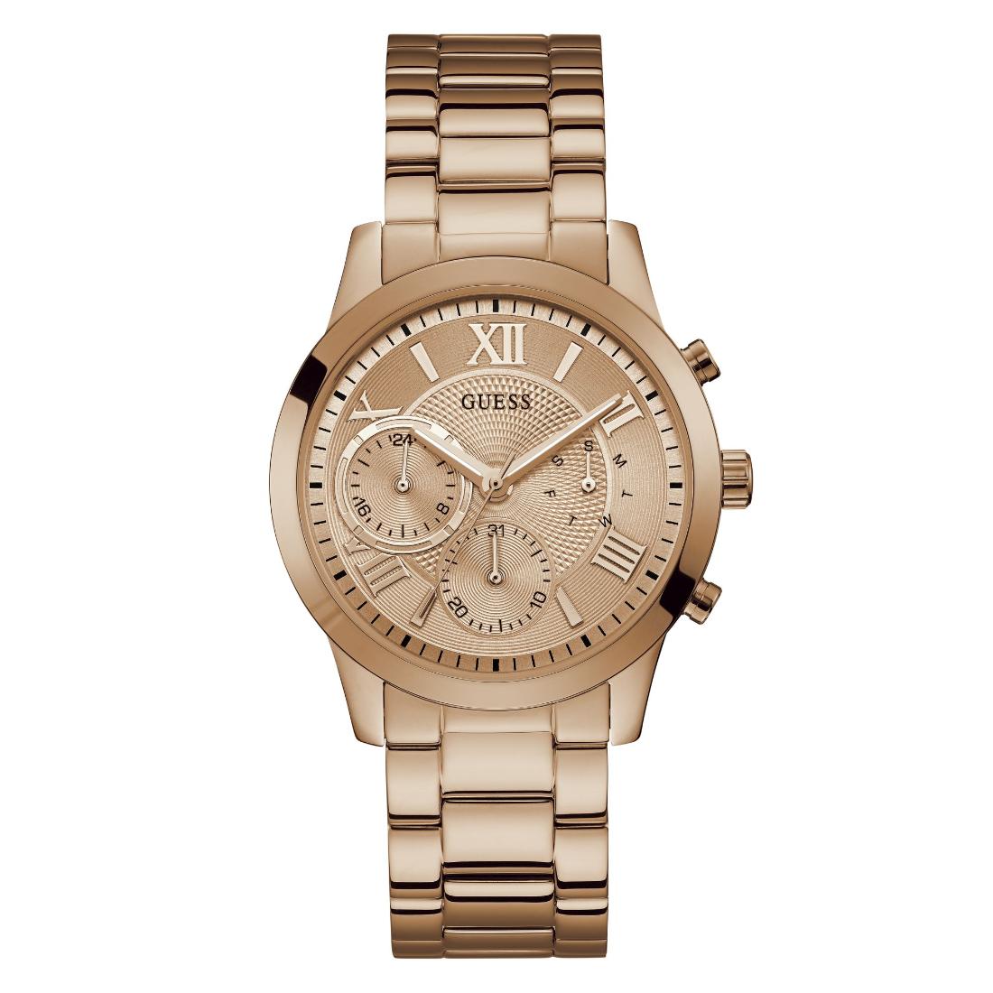 Guess Rose Gold Dial 40 mm Women Analog Watch W1070L3