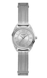 Guess 27 mm Women Silver Dial Analog Watch W1084L1