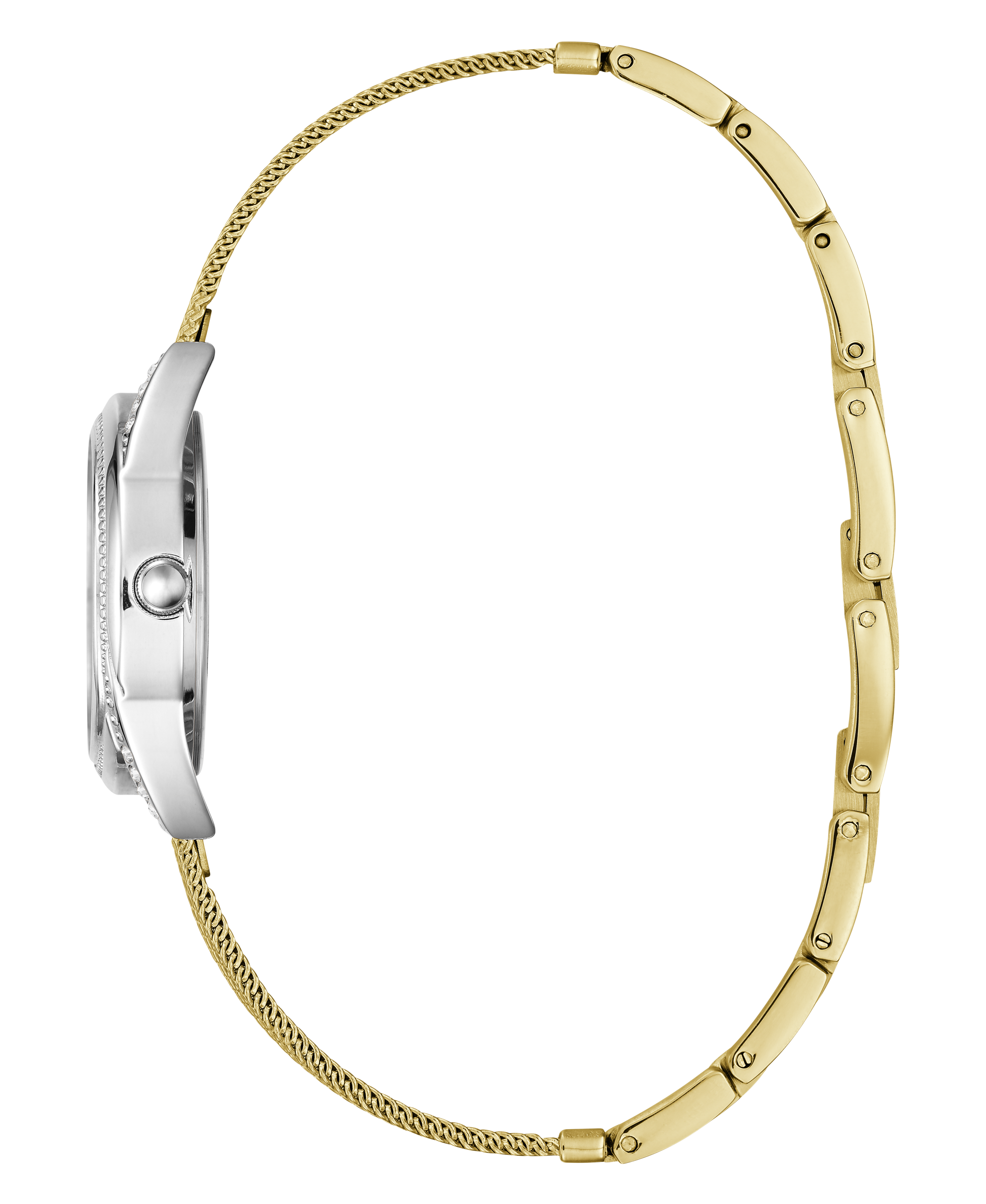 Guess 27 mm Women Silver Dial Analog Watch W1084L2