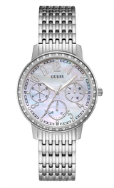 Guess 38 mm Women White Dial Analog Watch W1086L1