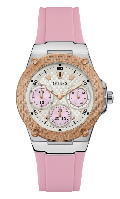 Guess Women White Dial Analog Watch - W1094L4