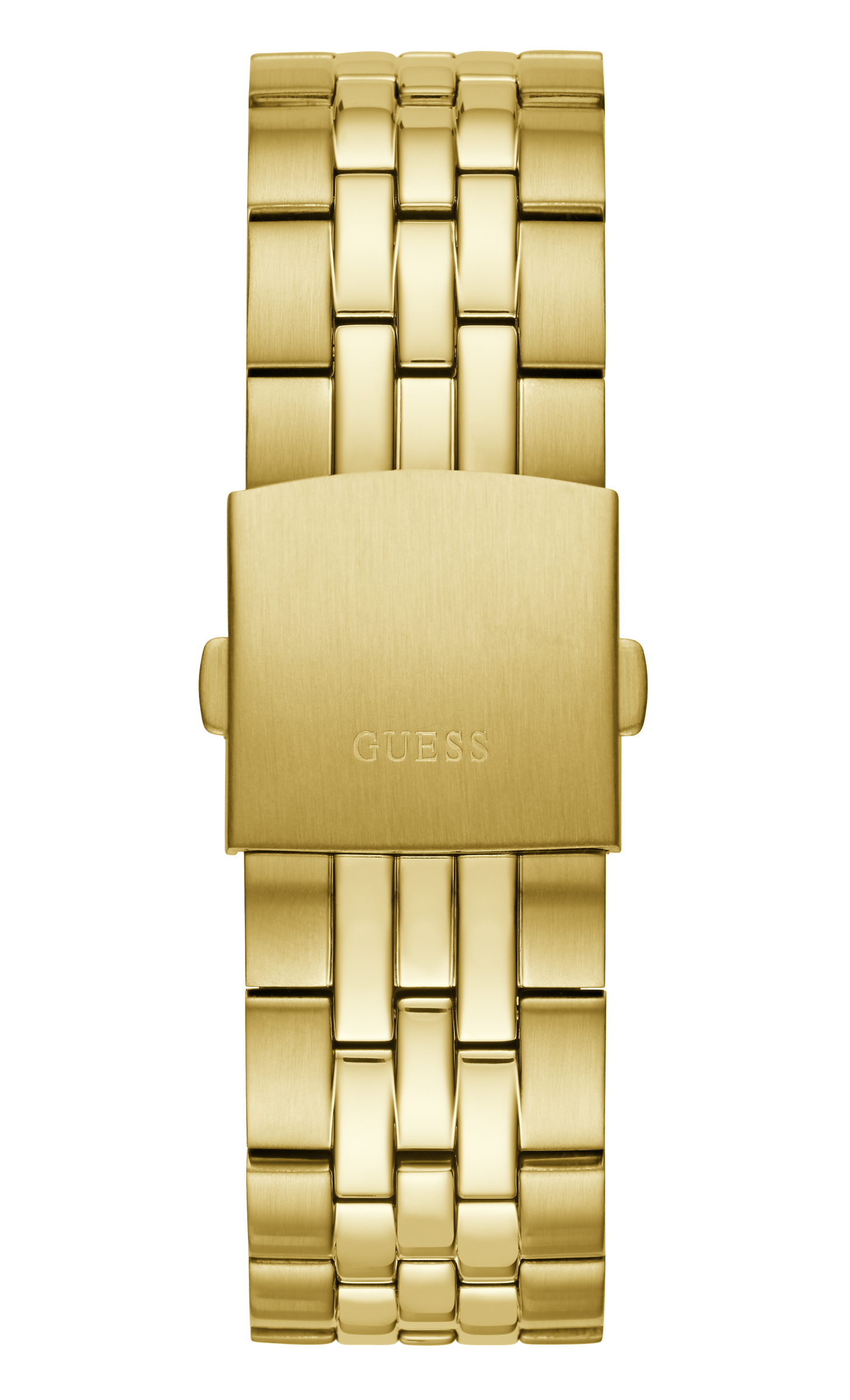 Guess 44 mm Mens Gold Multi function Watch W1107G4
