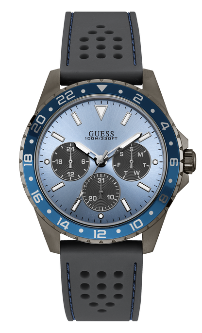 Guess Mens Blue Multi-function Watch - W1108G6