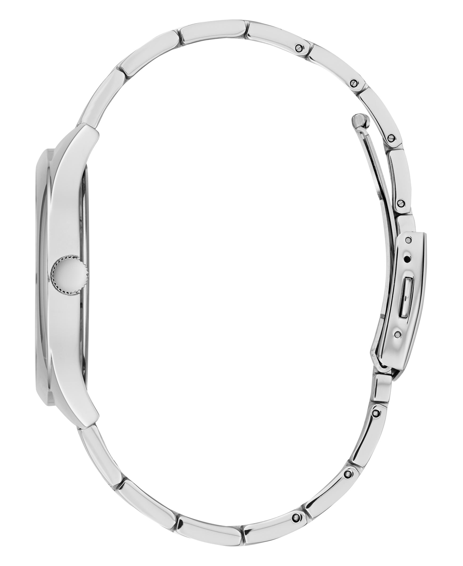 Guess 40 mm Mens Silver Multi function Watch W1110G1
