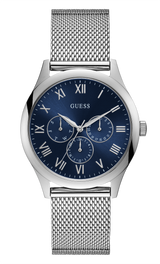 Guess 40 mmm Mens Blue Multi function Watch W1129G2