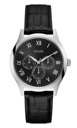 Guess 40 mm Mens Silver Multi function Watch W1130G1