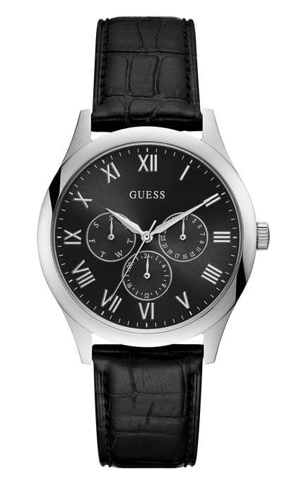 Guess Mens Silver Multi-function Watch - W1130G1