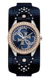 Guess 37 mm Women Blue Dial Analog Watch W1140L3