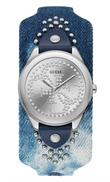 Guess 37 mm Women Silver Dial Analog Watch W1141L1