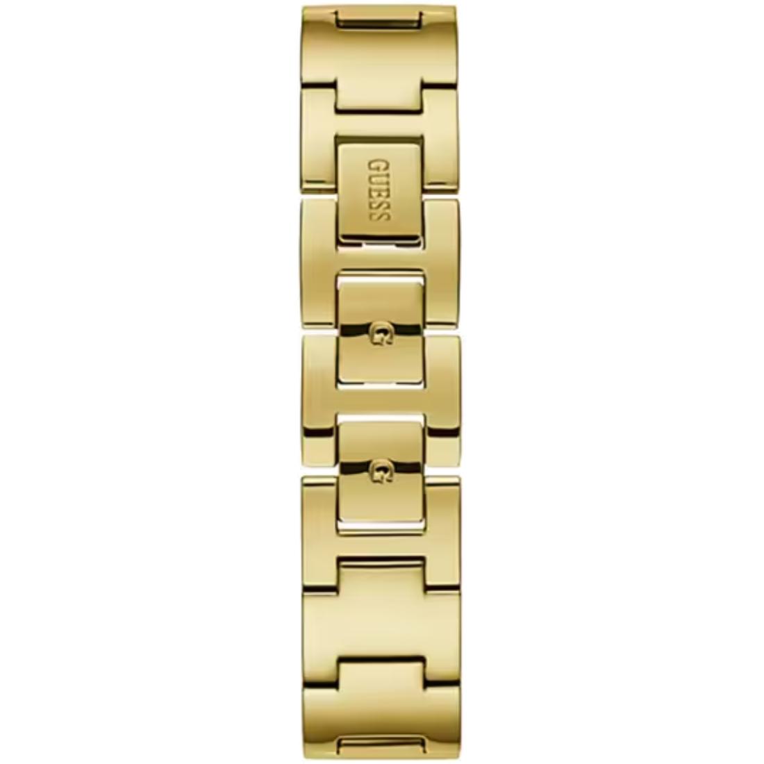 Guess Stainless Steel Analog Gold Dial Women Watch W1142L2