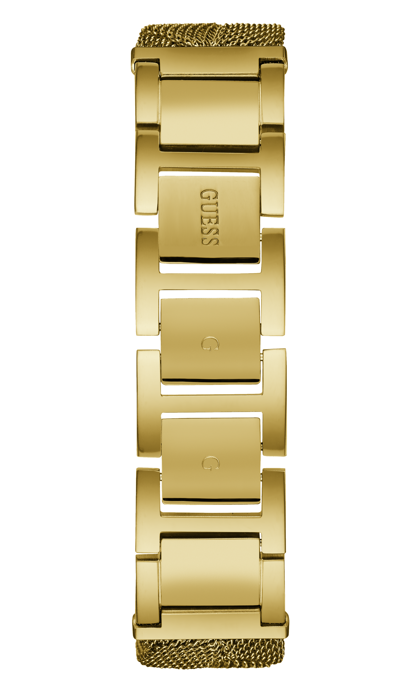 Guess 36 mm Women Champagne Dial Analog Watch W1143L2