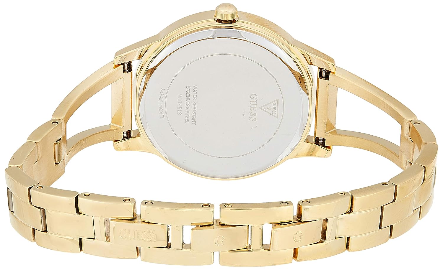 Guess 34mm Ladies Gold Analog Watch W1145L3