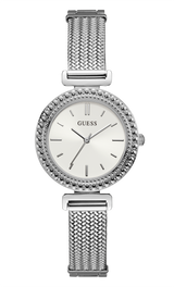 Guess 32 mm Ladies Silver Analog Watch W1152L1