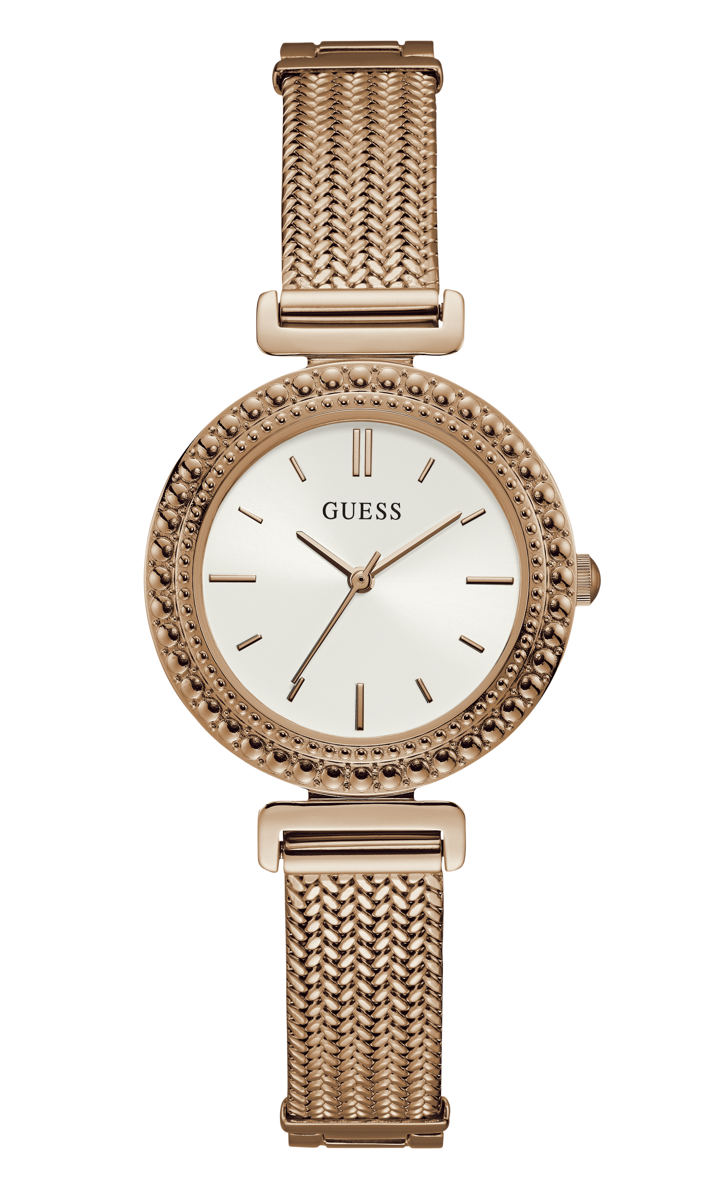 Guess 32 mm Ladies Rose Gold Analog Watch W1152L3