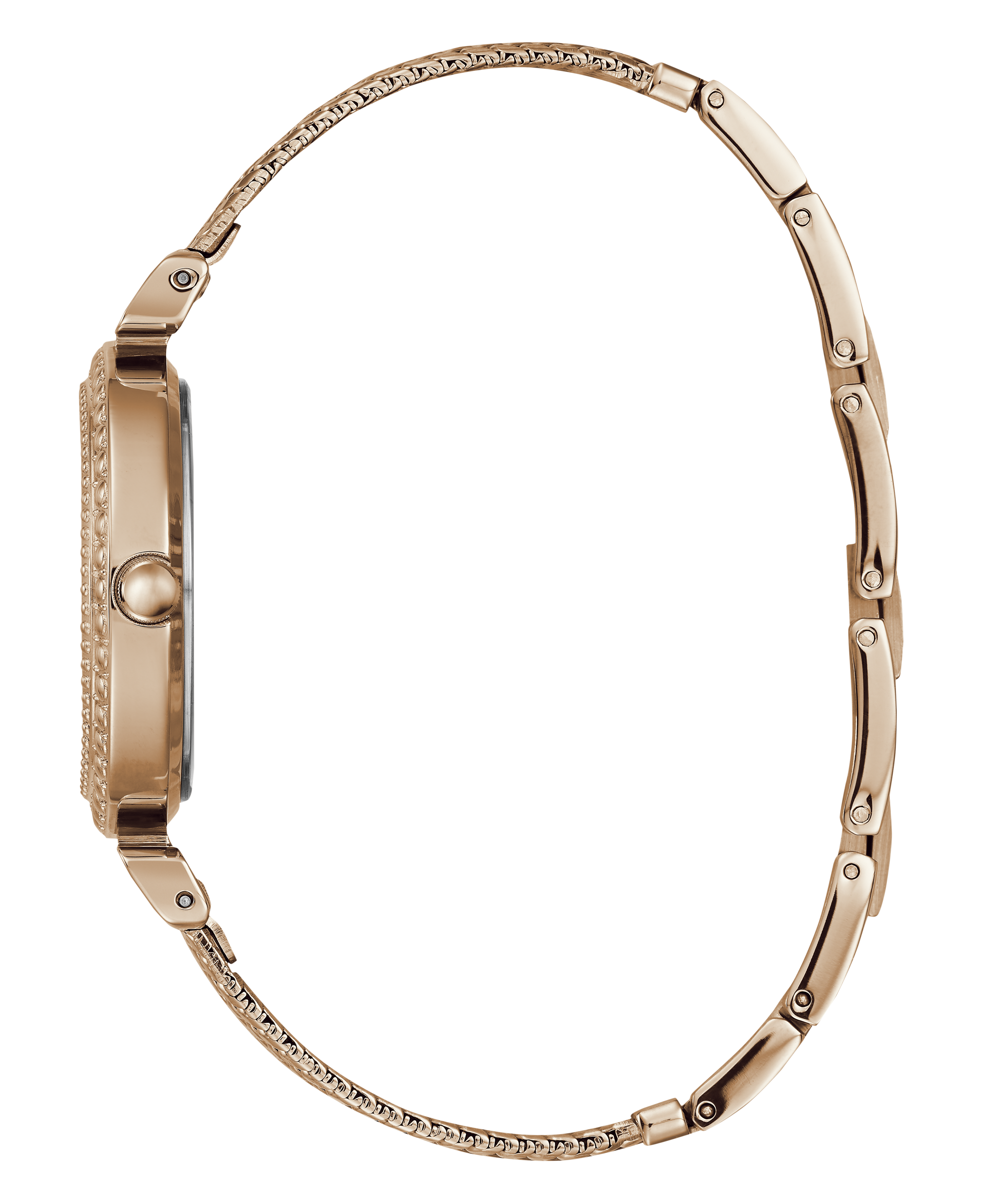 Guess 32 mm Ladies Rose Gold Analog Watch W1152L3