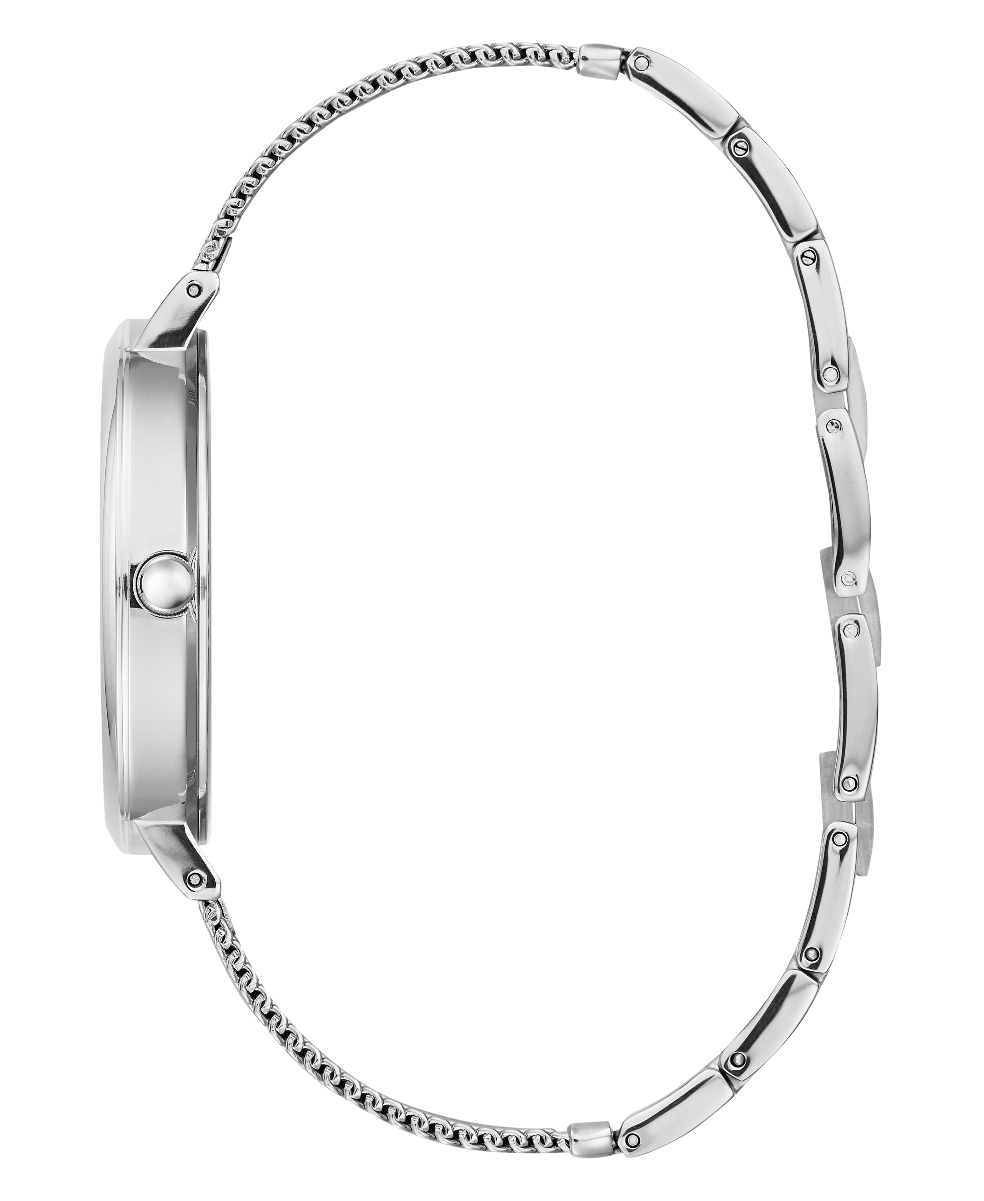 Guess 38 mm Ladies Blue Analog Watch W1155L2