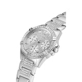 Guess Women 40 mm Silver Dial Analog Watch W1156L1