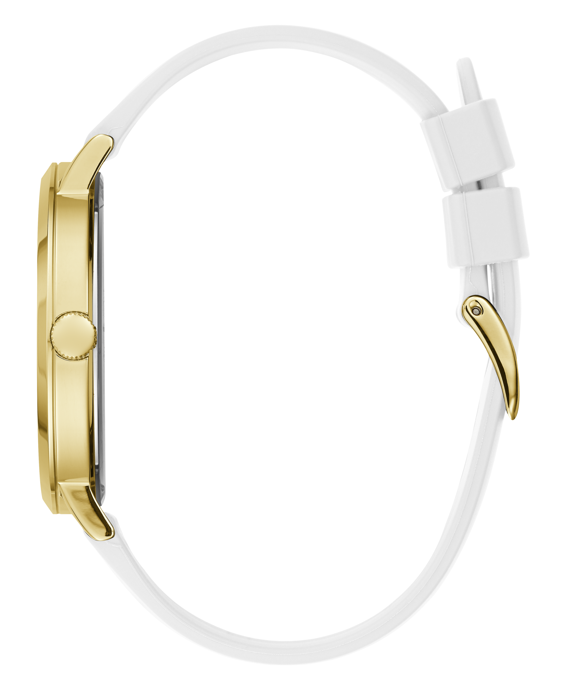 Guess 44 mm Men Gold Dial Analog Watch W1161G5