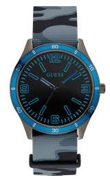 Guess 44 mm Mens White/Color Analog Watch W1163G1