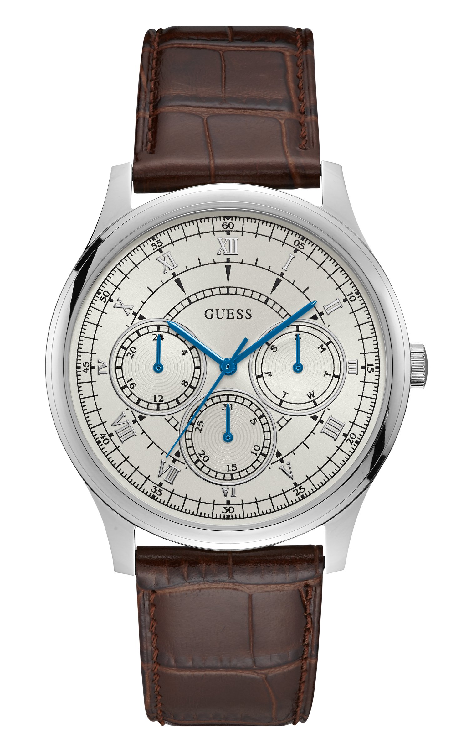 Guess 43 mm Men White Dial Analog Watch W1181G1