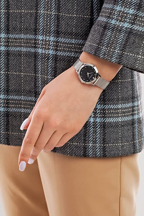 Guess Analog Black Dial Women's Watch W1197L1