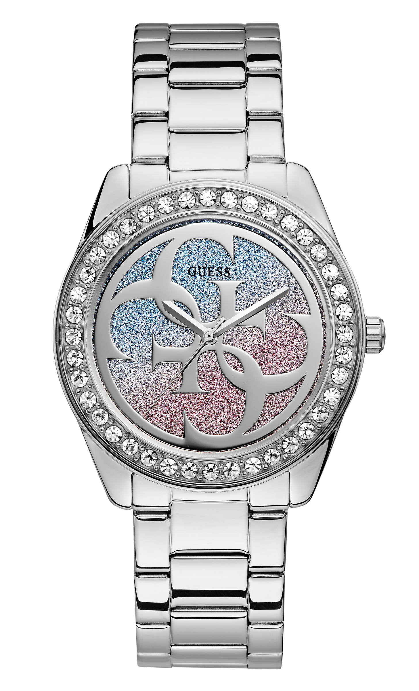 Guess 40 mm Ladies Color Analog Watch W1201L1
