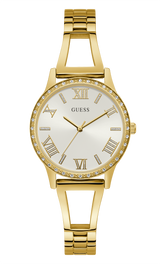 Guess 34 mm Ladies Gold Analog Watch W1208L2