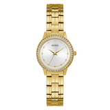 Guess 30 mm Women White Dial Analog Watch W1209L2