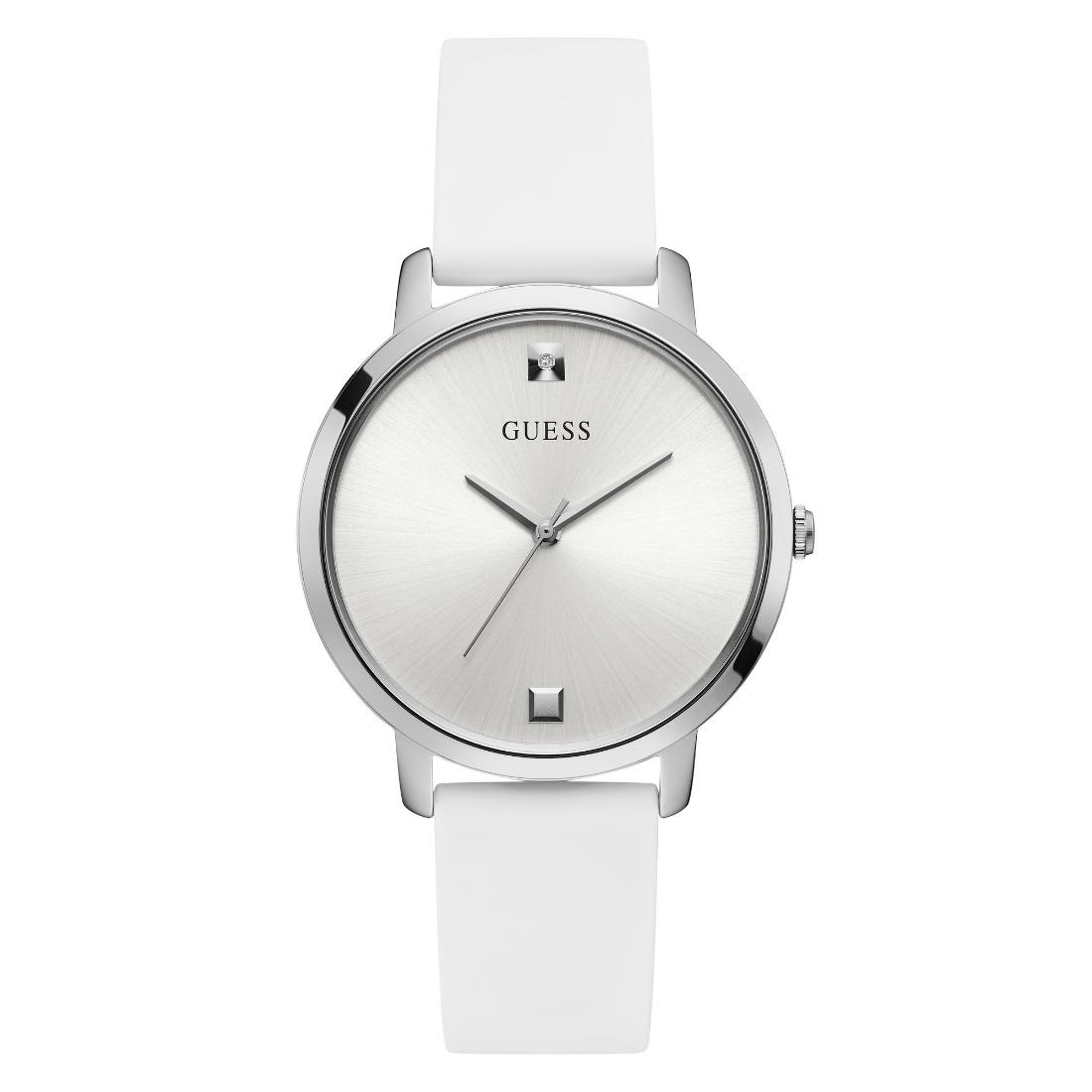 Guess Women 40 mm Silver Dial Analog Watch W1210L1