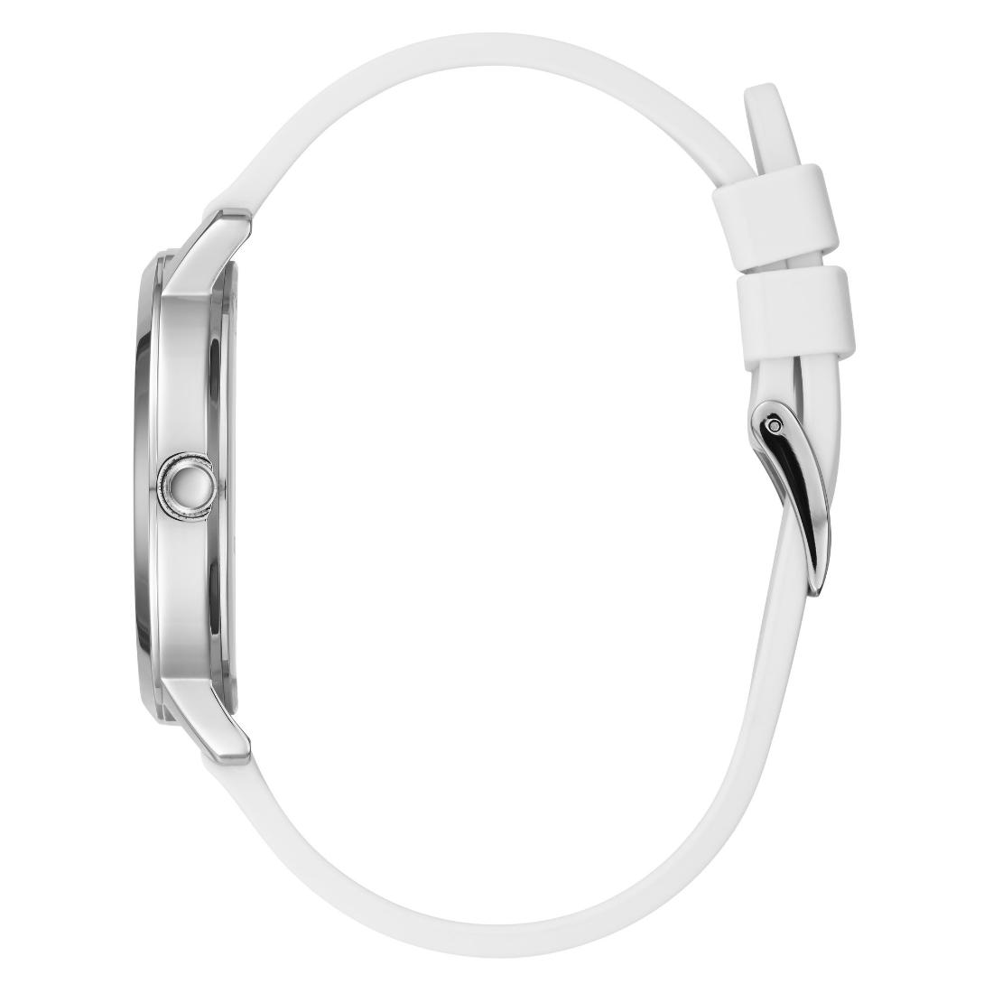 Guess Women 40 mm Silver Dial Analog Watch W1210L1