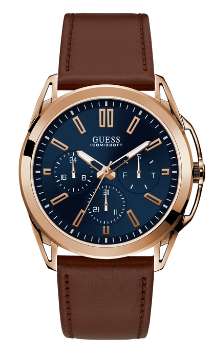 Guess Mens Blue Multi-function Watch - W1217G2