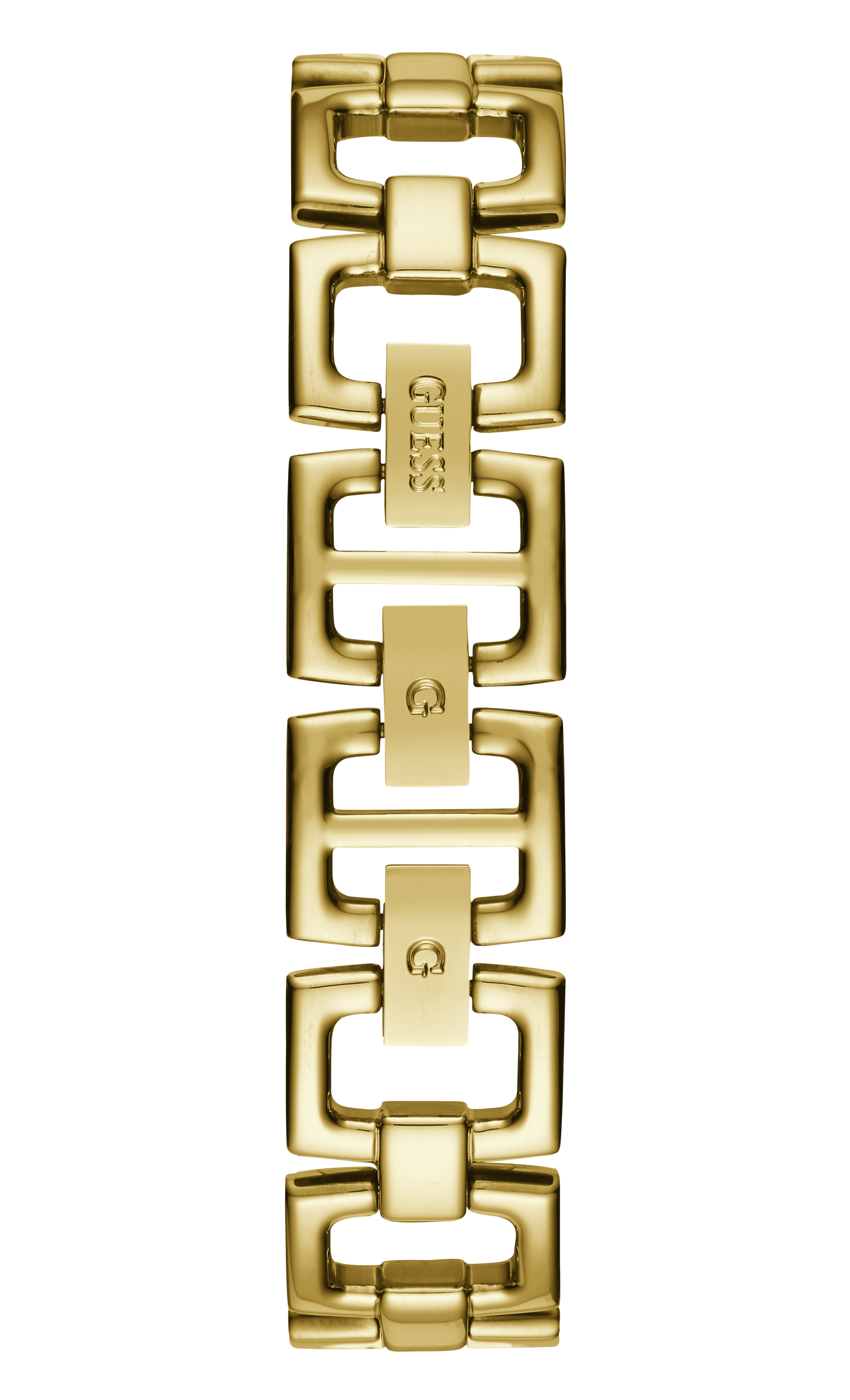 Guess 35 mm Ladies Gold Analog Watch W1228L2