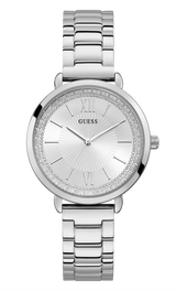 Guess 38 mm Women White Dial Analog Watch W1231L1