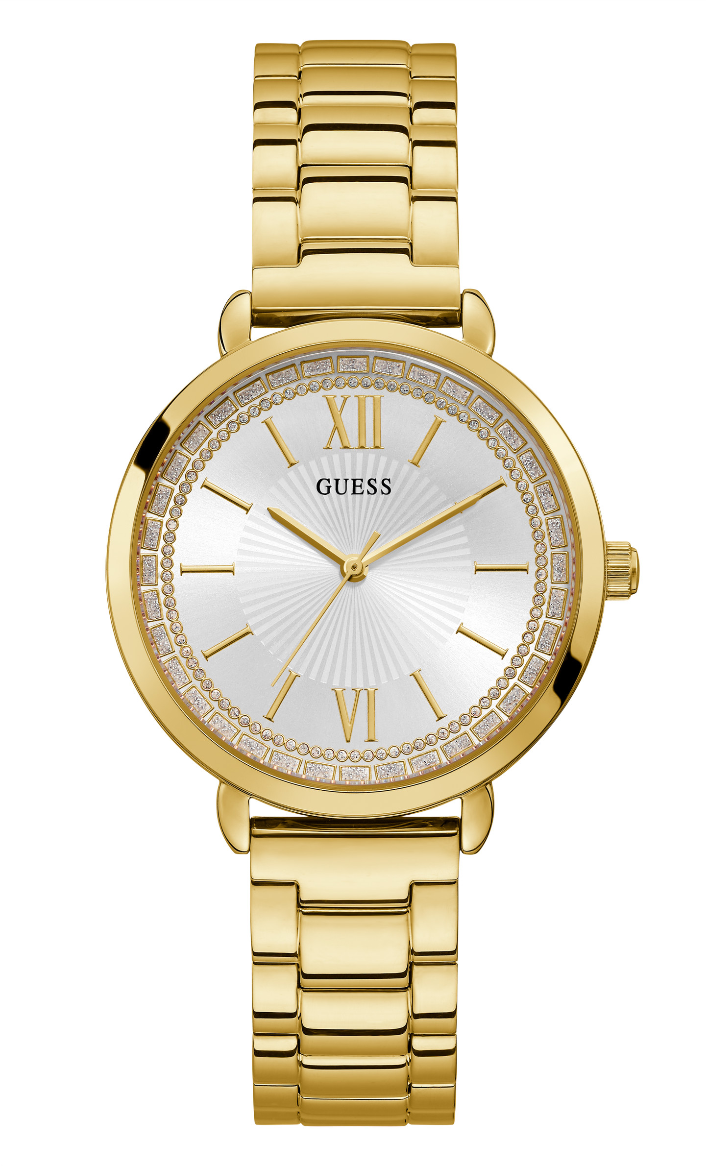 Guess Ladies Gold Analog Watch - W1231L2