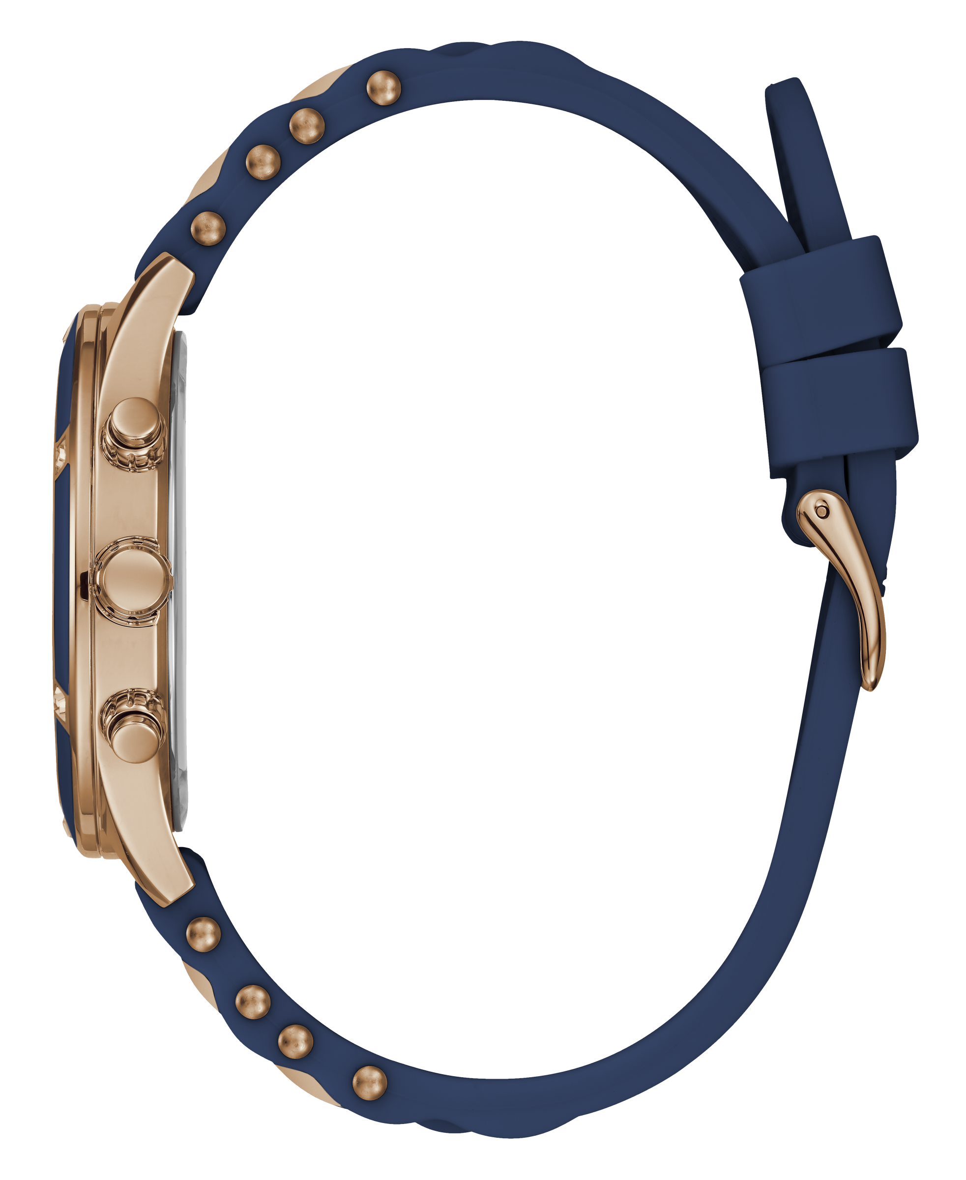Guess 40 mm Ladies Blue Chronograph Watch W1234L4
