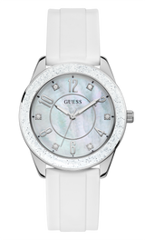 Guess 40 mm Women White Dial Analog Watch W1237L1