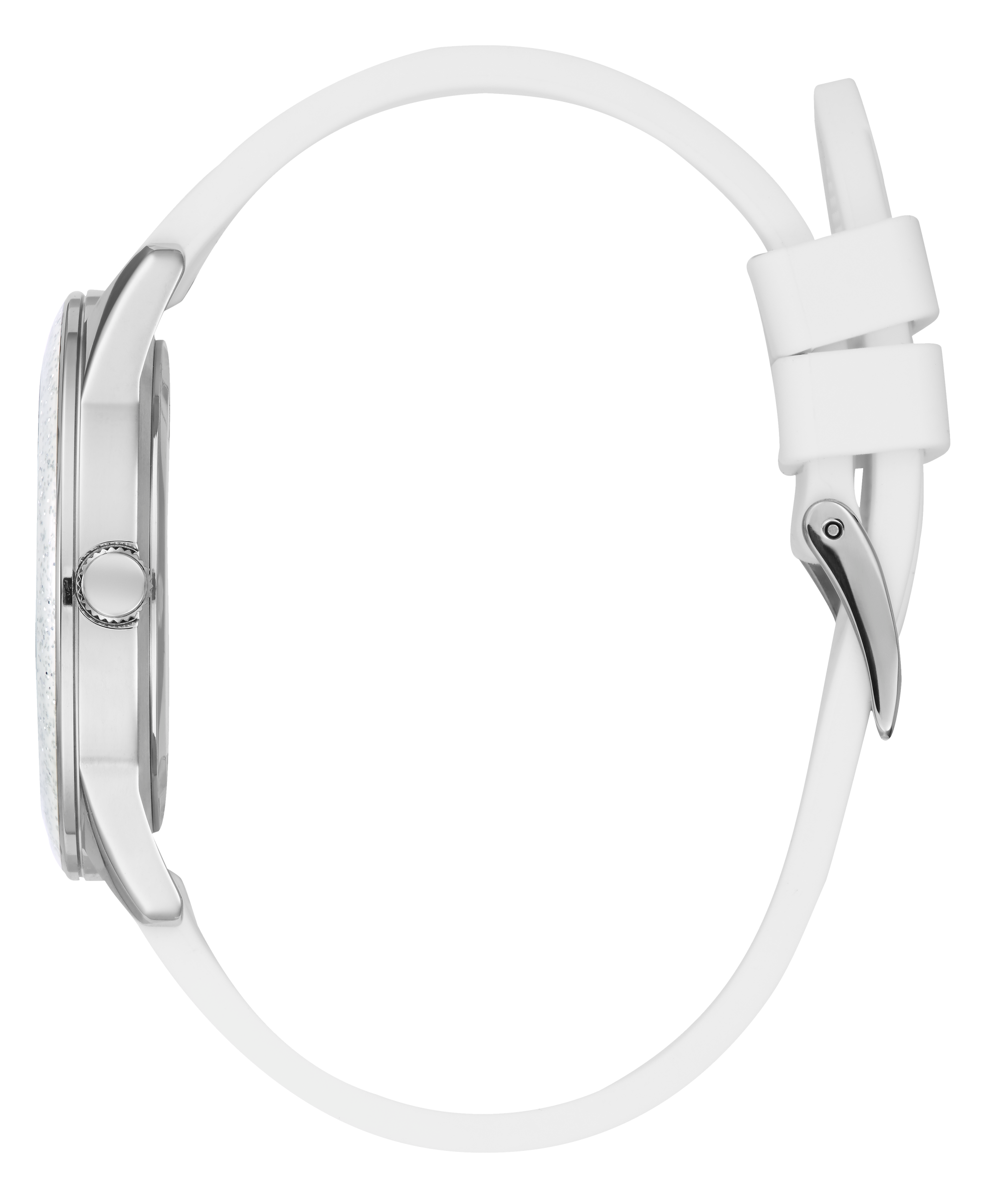 Guess 40 mm Women White Dial Analog Watch W1237L1
