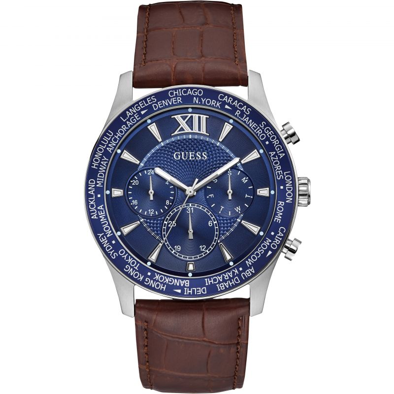 Guess 45 mm Men Blue Dial Analog Watch W1262G1
