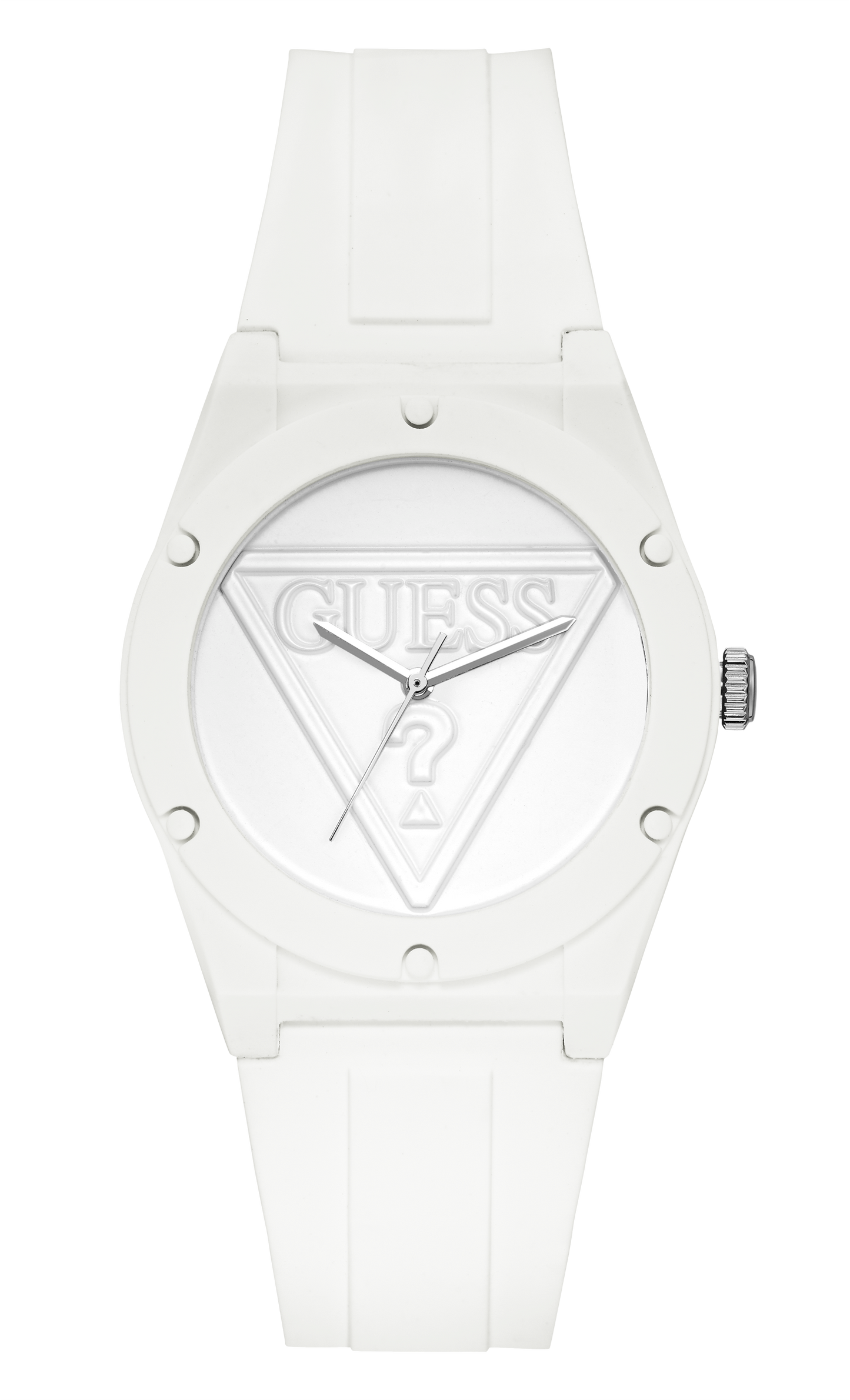 Guess Ladies White Analog Watch - W1283L1