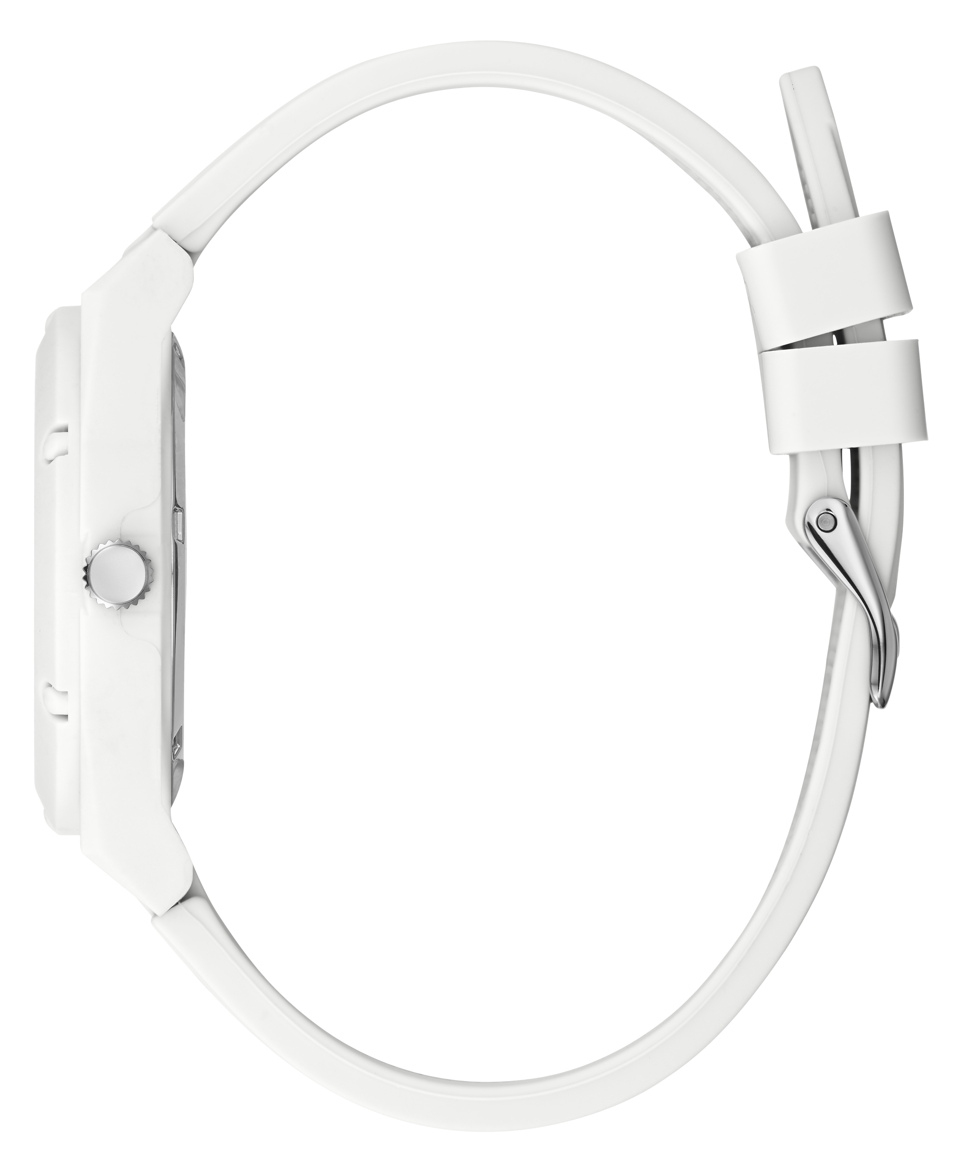 Guess 38 mm Ladies White Analog Watch W1283L1