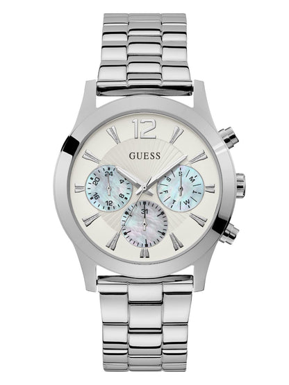 Guess Analog White Dial Women's Watch - W1295L1