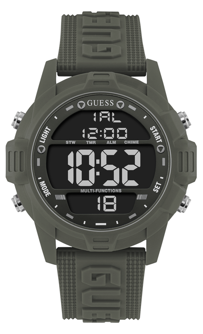 Guess Men Black Dial Digital Watch - W1299G6