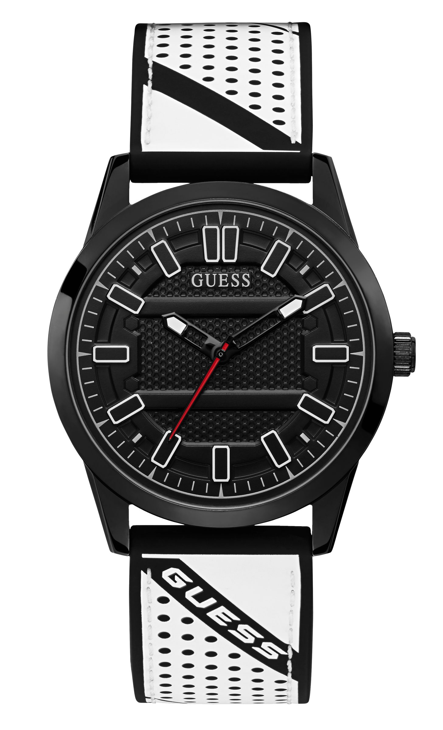 Guess 42 mm Men Black Dial Analog Watch W1300G2